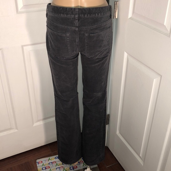 J. Crew Factory Grey Corduroy Pants 26 - Picture 3 of 6